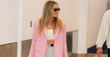 Margot Robbie’s Pink Airport Luggage Is About to Sell Out